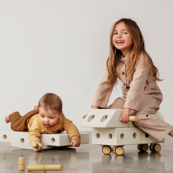 Modu Explorer Sæt Sand Grey , Honey Yellow