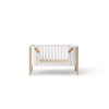 Oliver Furniture Wood Co-sleeper inkl. ombyg til bænk, hvid,eg