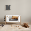 Oliver Furniture Wood Co-sleeper inkl. ombyg til bænk, hvid,eg