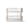 Oliver Furniture Wood Mini+ halvhøj køjeseng eg hvid