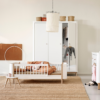 Oliver Furniture Wood klædeskab 3 døre eg hvid