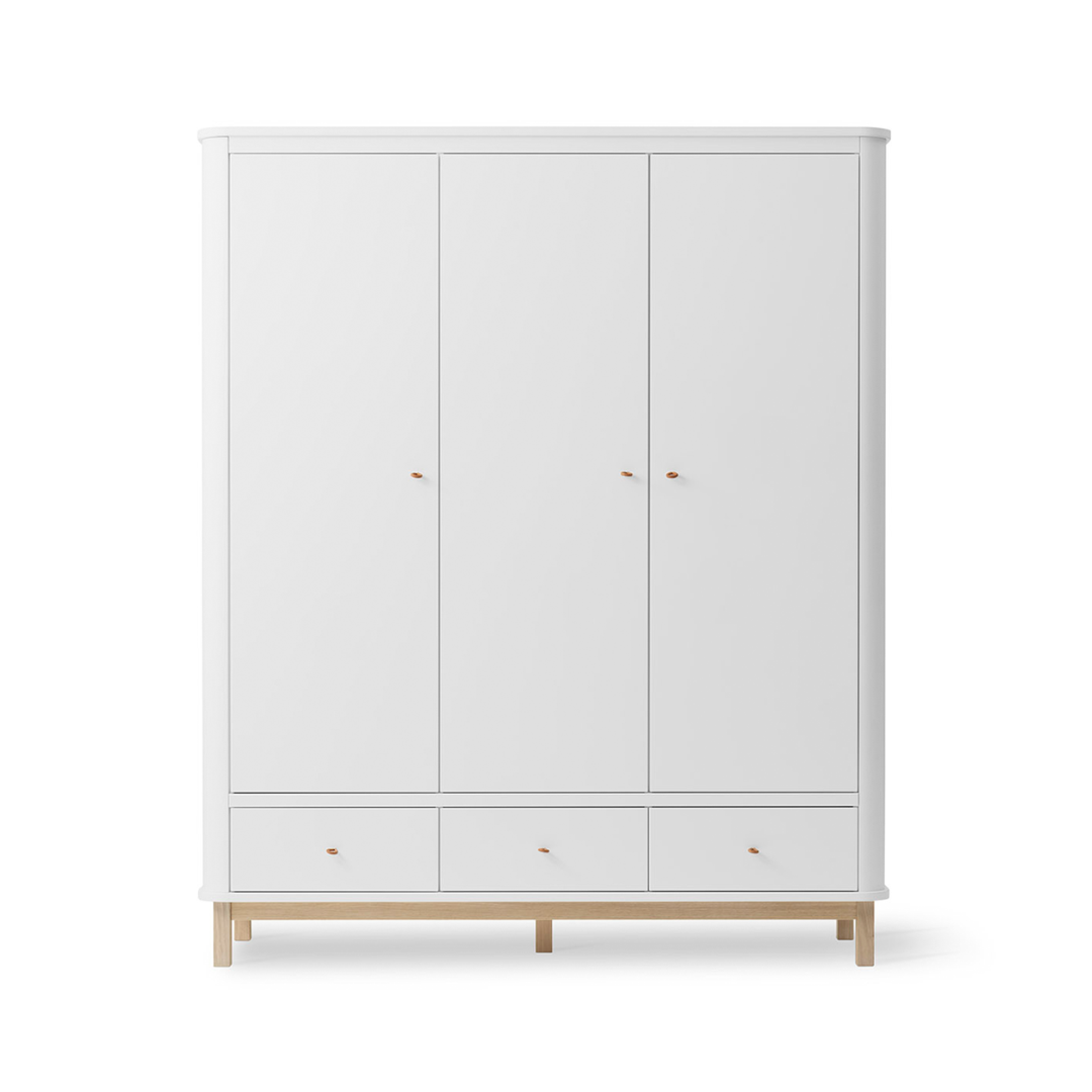 Oliver Furniture Wood klædeskab 3 døre