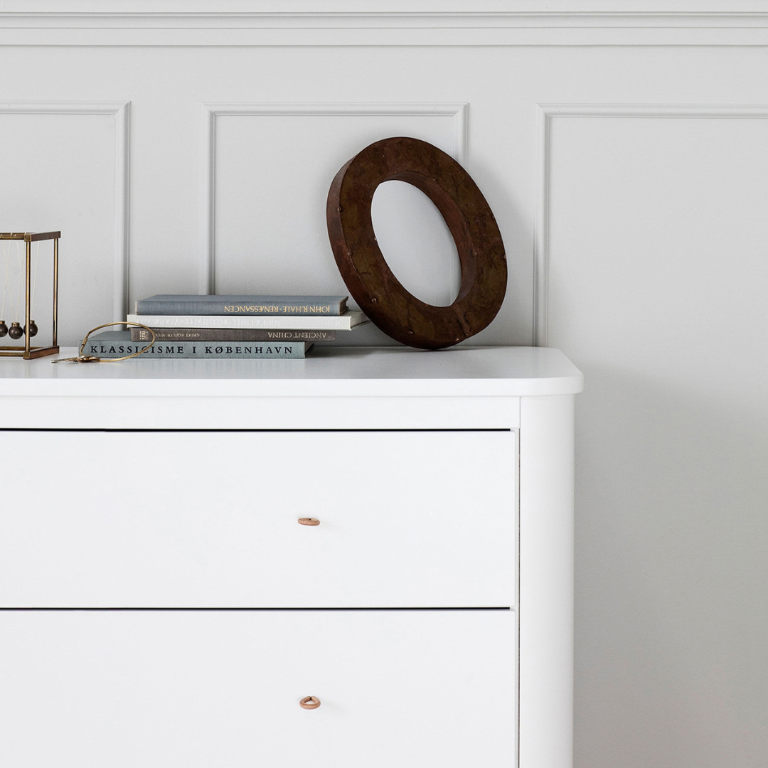 Oliver Furniture Wood kommode 3 skuffer hvid