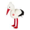 Sød storkebamse fra Teddy Hermann på 23 cm. Et blødt tøjdyr til fantasifuld leg og hyggelige stunder. Fremstillet i polyester og akryl. Fra 1 år.