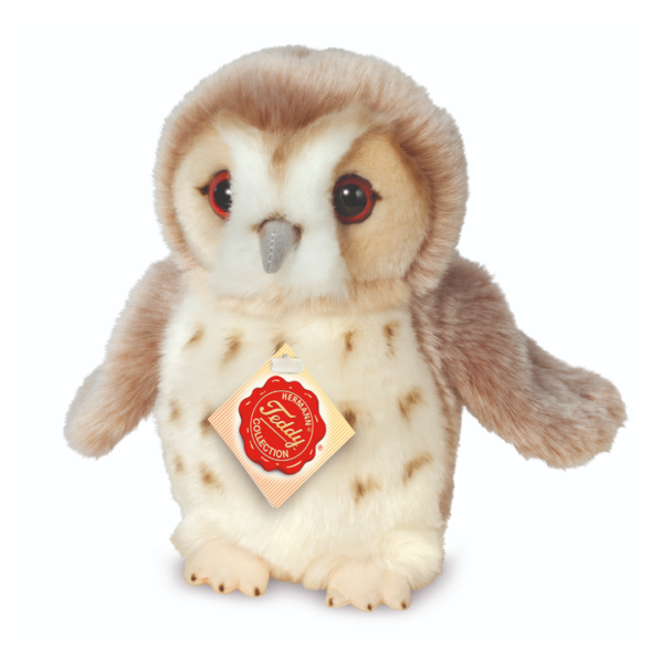 Teddy Hermann - Ugle beige 20 cm