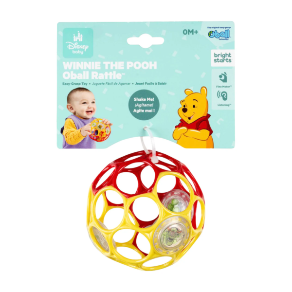 Oball Rattle 10 cm bold - Brights Starts - Peter Plys
