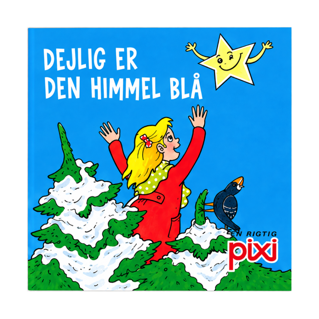 pixi julesange dejlig er den himmel blå