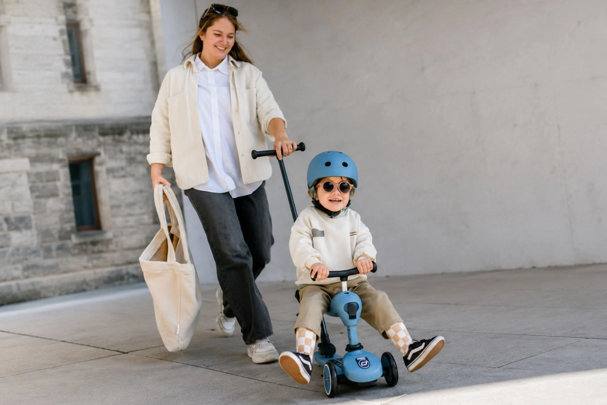 kid's concept cirkustelt blå